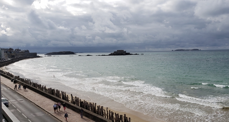 Vista do Hotel Ibis Saint-Malo Plage