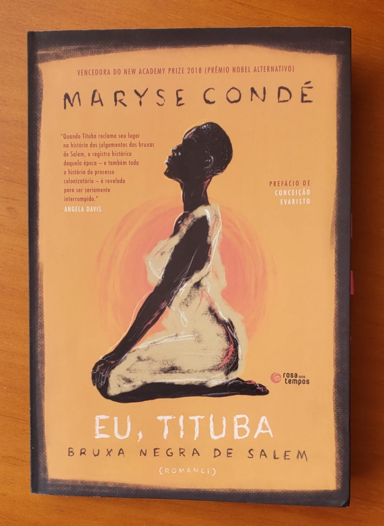 Capa do livro Eu, Tituba bruxa negra de Salem